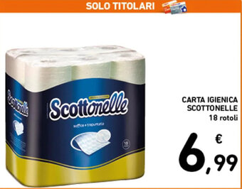 Spazio Conad CARTA IGIENICA SCOTTONELLE 18 rotoli offerta