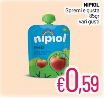 NIPIOL Spremi e gusta 85gr vari gusti