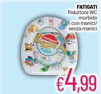 Franzy's FATIGATI Riduttore WC morbido con manici/ senza manici offerta
