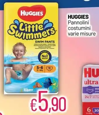 Franzy's HUGGIES Pannolini costumini varie misure offerta