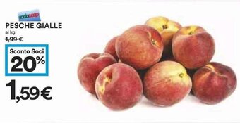 Coop Pesche Gialle offerta