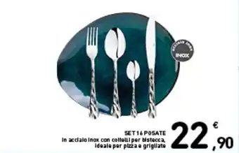 Spazio Conad SET 16 POSATE offerta