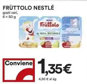 Coop Nestlé Frùttolo 6x50g offerta