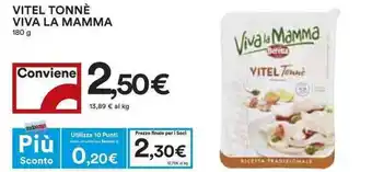 Coop Viva la Mamma Vitel Tonnè 180g offerta