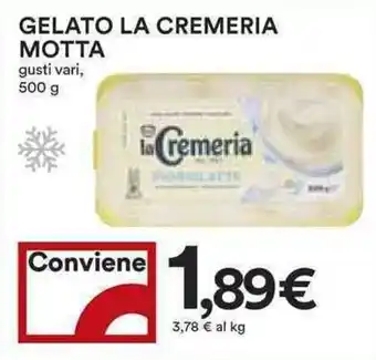 Coop Motta La Cremeria Gelato 500g offerta
