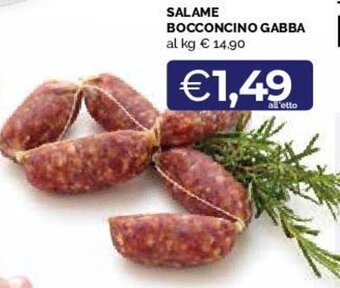 SALAME BOCCONCINO GABBA