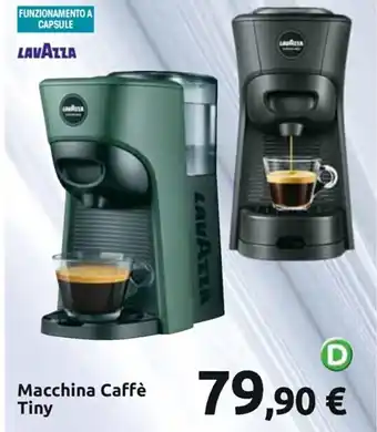 Carrefour Iper LAVAZZA Macchina Caffè Tiny offerta