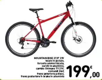 Spazio Conad MOUNTAIN BIKE 27,5" 2TV offerta
