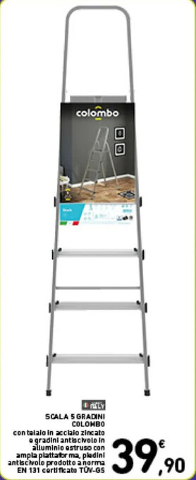 Spazio Conad SCALA 5 GRADINI COLOMBO offerta