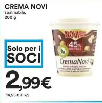 Coop Novi Crema 200g offerta
