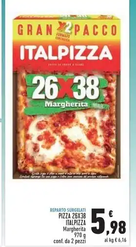 Conad Superstore Italpizza pizza 26x38 offerta
