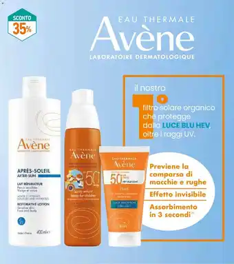 Conad Avène EAU THERMALE offerta