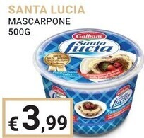 Eté Galbani santa lucia mascarpone offerta