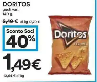 Coop Doritos 140g offerta