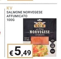 Eté Kv nordic salmone norvegese affumicato offerta