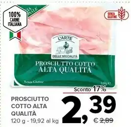 Coop San benedetto acqua skin care offerta