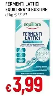 Famila Equilibra fermenti lattici 10 bustine offerta