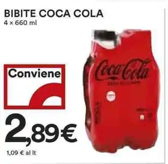 Coop Coca-Cola Bibite 4x660ml offerta