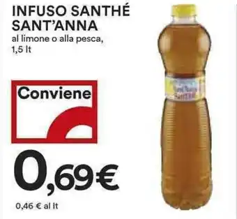 Coop Sant'Anna Santhè Infuso 1,5lt. offerta