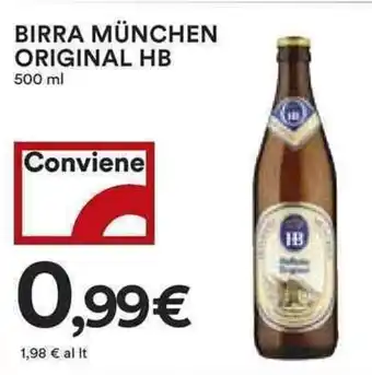 Coop HB Original München Birra 500ml offerta