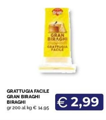 GRATTUGIA FACILE GRAN BIRAGHI BIRAGHI gr 200