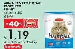 Bennet - alimento secco per gatti crocchette