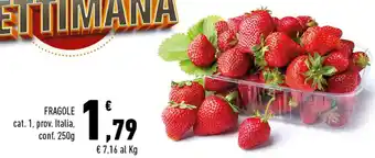 Conad FRAGOLE 250g offerta