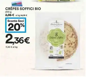 Coop Crêpes Soffici Bio 200g offerta
