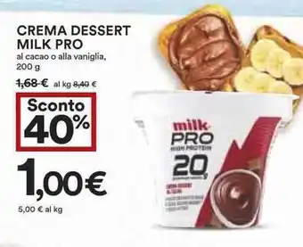 Coop Milk Pro Crema Dessert 200g offerta