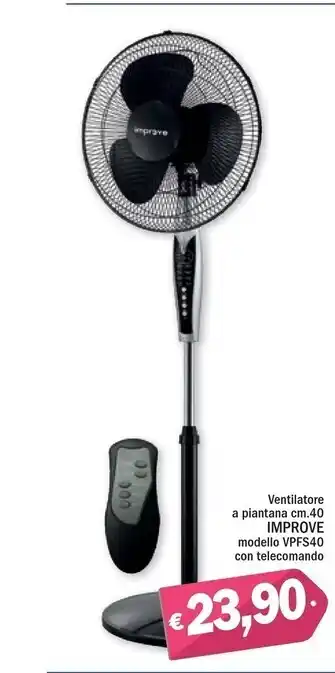 Ard Discount Improve ventilatore a piantana cm.40 offerta
