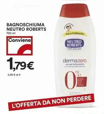 Coop Neutro Roberts Bagnoschiuma 700ml offerta