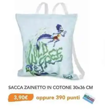 Sacca Zainetto in Cotone 30x36cm
