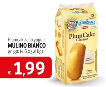 Maxi Family Plumcake allo yogurt MULINO BIANCO gr 330 offerta