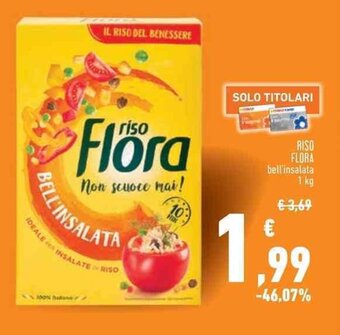 Conad Superstore RISO FLORA 1 kg offerta