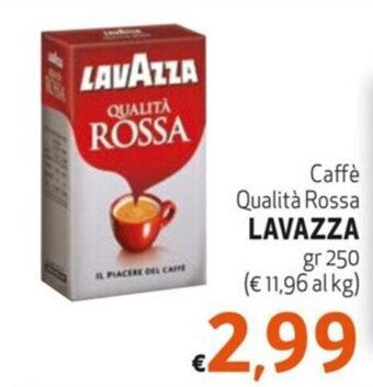 Maxi Family Caffè Qualità Rossa LAVAZZA gr 250 offerta