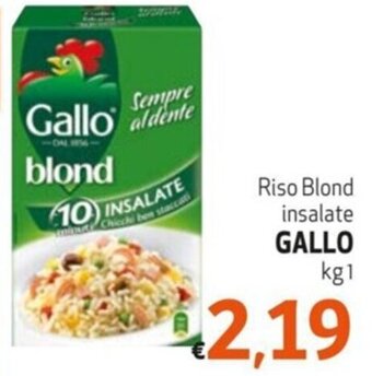 Maxi Family Riso Blond insalate GALLO kg 1 offerta