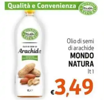 Olio di semi di arachide MONDO NATURA It 1