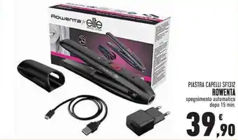 Conad Superstore PIASTRA CAPELLI SF1312 ROWENTA offerta