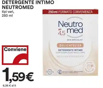 Coop Neutromed Detergente Intimo 250ml offerta