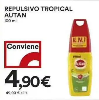 Coop Autan Tropical Repulsivo 100ml offerta