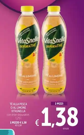 Spazio Conad TÈ ALLA PESCA VitaSnella 2 PEZZI offerta