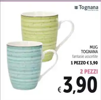 Spazio Conad Tognana MUG TOGNANA 2 PEZZI offerta
