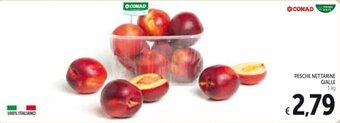 Spazio Conad PESCHE NETTARINE GIALLE 1 kg offerta