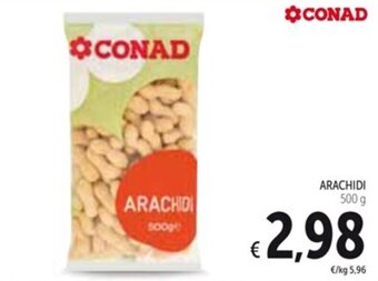 Spazio Conad ARACHIDI 500 g offerta