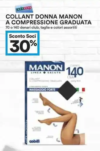 Coop 30% Sconto Manon A Compressione Graduata Collant Donna offerta
