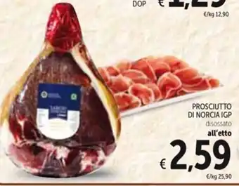 Spazio Conad PROSCIUTTO DI NORCIA IGP offerta