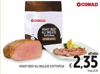 Spazio Conad ROAST BEEF ALL'INGLESE Sottofesa offerta