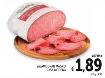 Spazio Conad SALAME GRAN MAGRO CASA MODENA offerta
