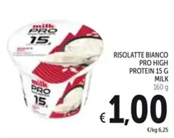 RISOLATTE BIANCO PRO HIGH PROTEIN 15 G Milk 160 g