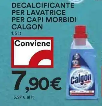 Coop Calgon Decalcificante per Lavatrice per Capi Morbidi 1,5lt offerta